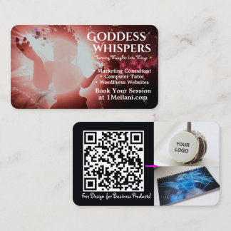 Carte de visite de Modèle de code QR
