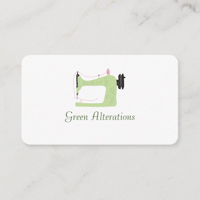 Carte de visite de modifications (Devant)