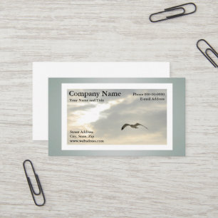 Carte de visite de mouette