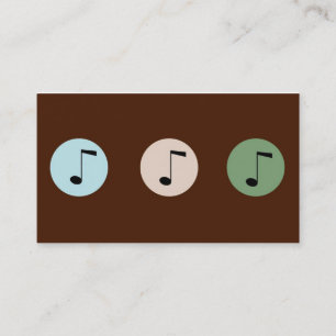 Carte de visite de Music Store