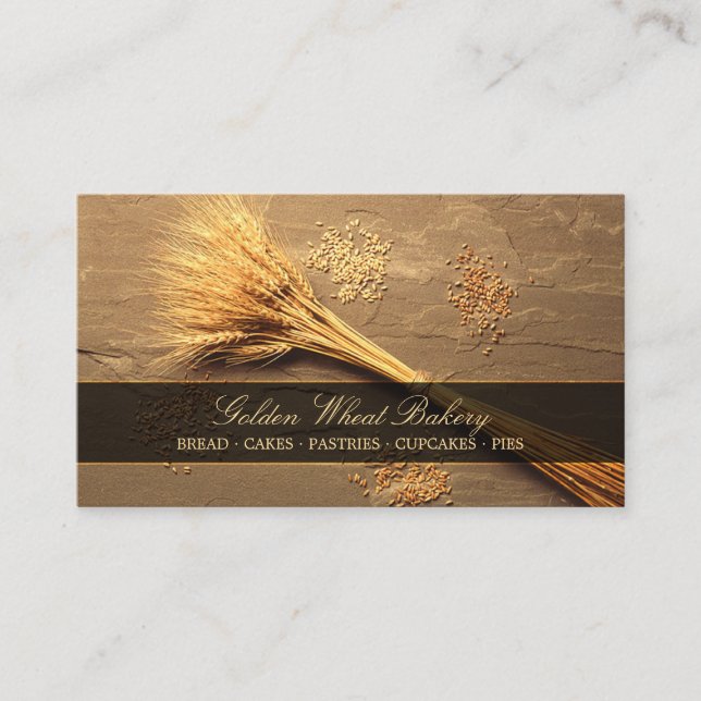 Carte de visite de nourriture de Patisserie de (Devant)