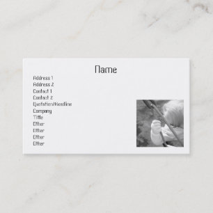 Carte de visite de oscillation d'enfant