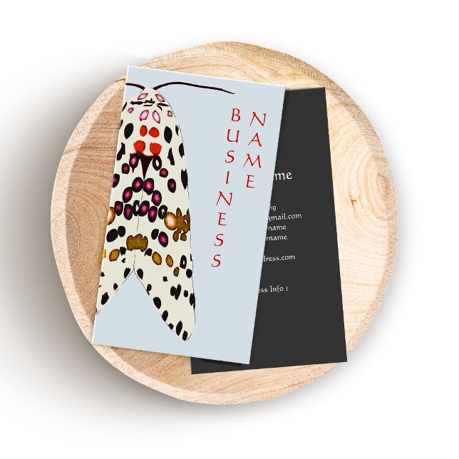 Carte de visite de papillon tacheté (Créateur téléchargé)