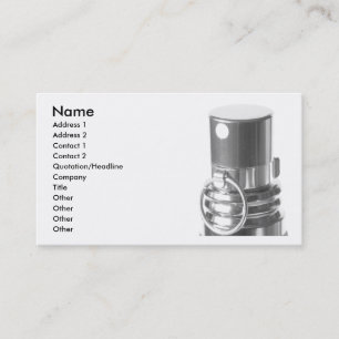Carte de visite de parfum