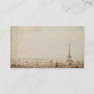 Carte de visite de Paris