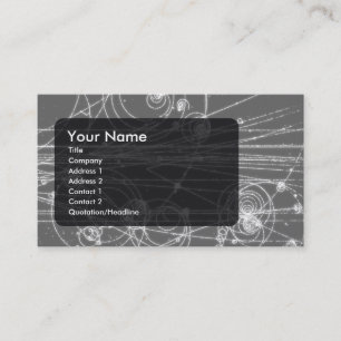 Carte de visite de particules