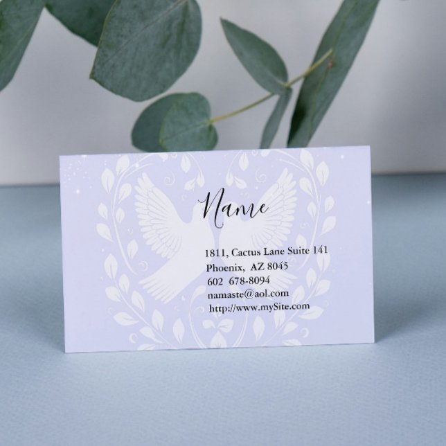 Carte de visite de Peace Doves (Créateur téléchargé)