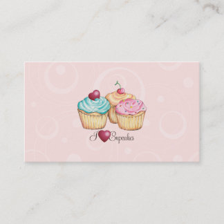 carte de visite de petit gâteau