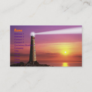 Carte de visite de phare