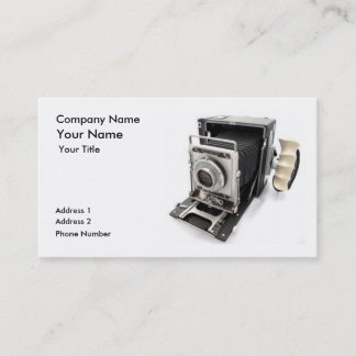 Carte de visite de photo