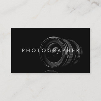 Carte de visite de photographe