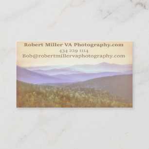Carte de visite de photographe