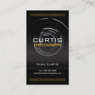 Carte de visite de photographe