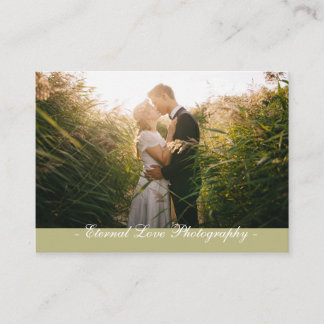 Carte de visite de photographe