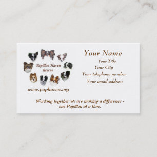 Carte de visite de PHR