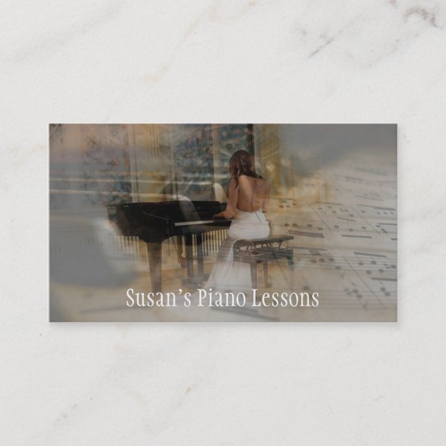 Carte de visite de piano (Devant)