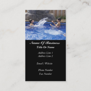 Carte de visite de piscines