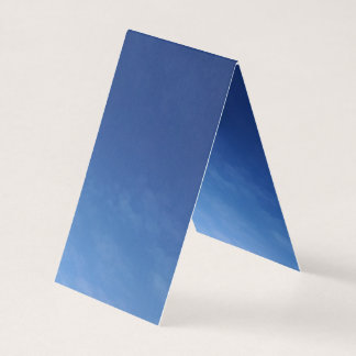 carte de visite de pliage de la tente verticale pe