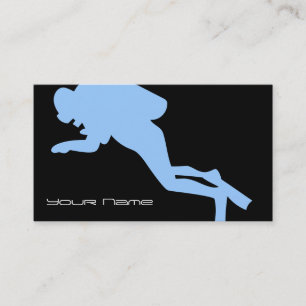 Carte de visite de plongée