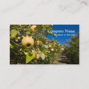 Carte de visite de pommes