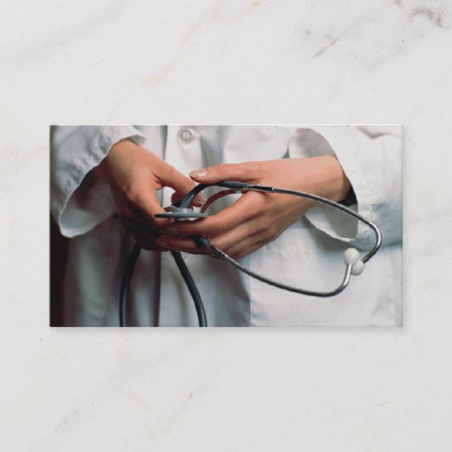 Carte de visite de pratique médicale (Devant)
