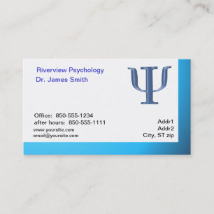 Carte de visite de psychologue