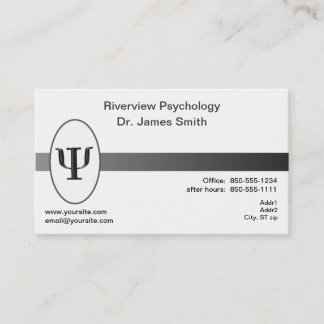 Carte de visite de psychologue