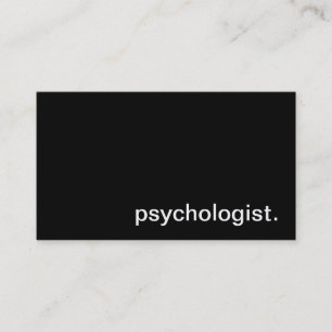 Carte de visite de psychologue