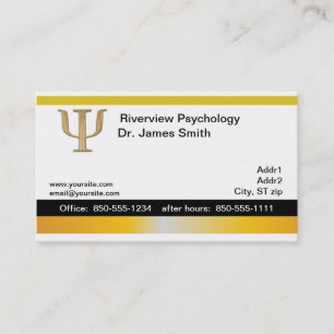 Carte de visite de psychologue