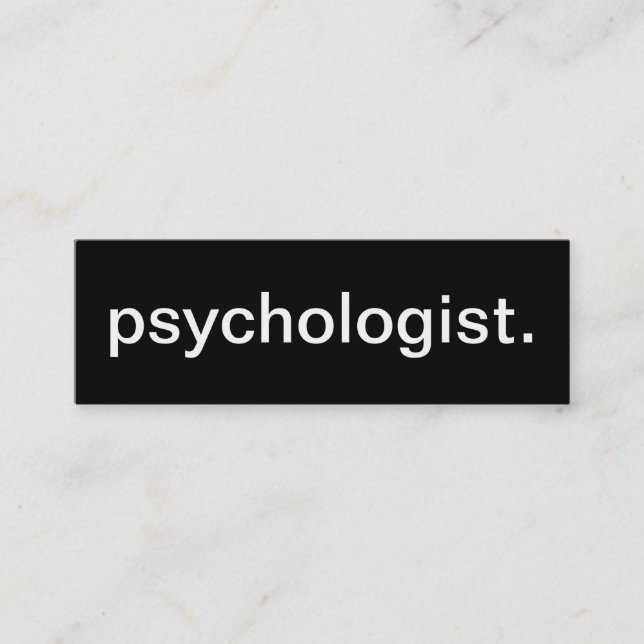 Carte de visite de psychologue (Devant)