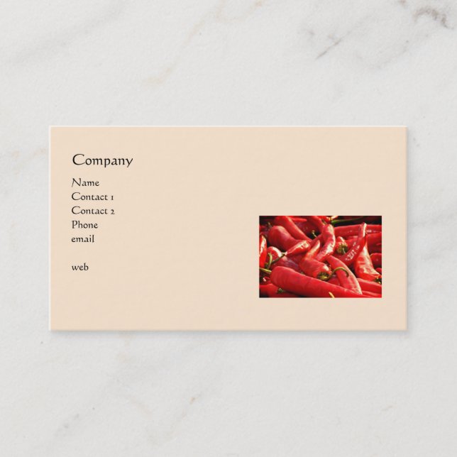 Carte de visite de Red Hot Chili Peppers (Devant)