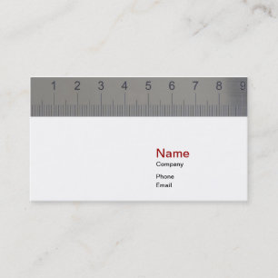 Carte de visite de règle