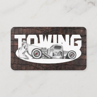 Carte de visite de remorquage
