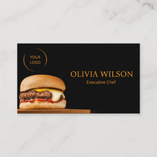 Carte de visite de restaurant Traiteur et Chef