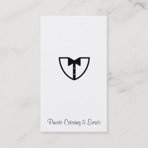 Carte de visite de restauration et d'événements 