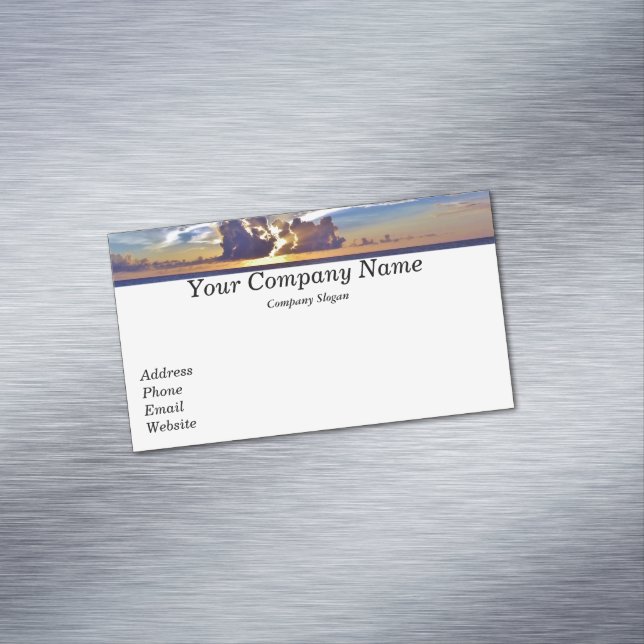 Carte de visite de retraite de Sunset (In Situ)