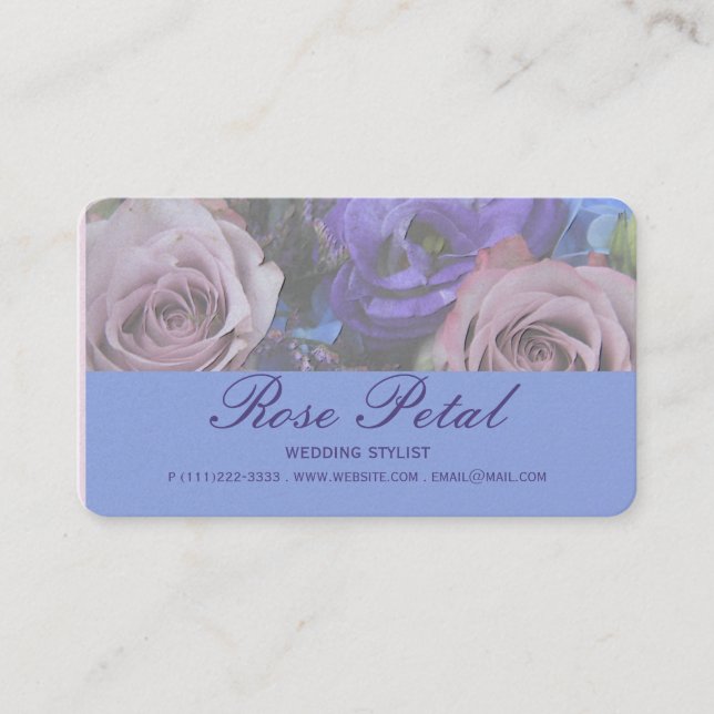 Carte de visite de roses de Therosegarden (Devant)