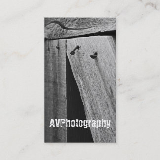 Carte de visite de rouillement de photographie de