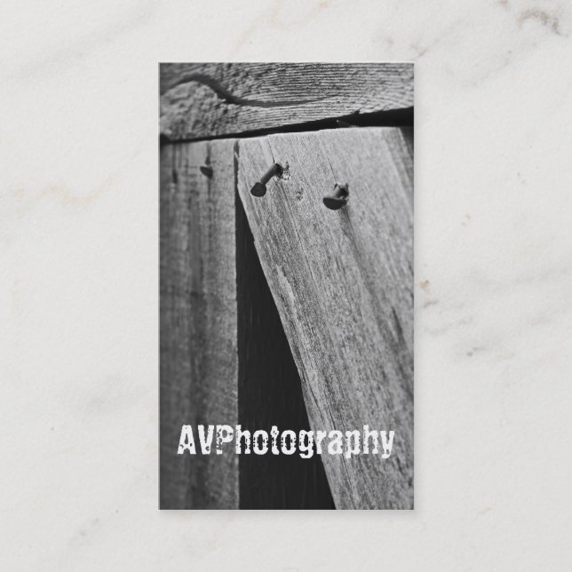 Carte de visite de rouillement de photographie de (Devant)