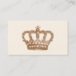 Carte de visite de Royale de couronne