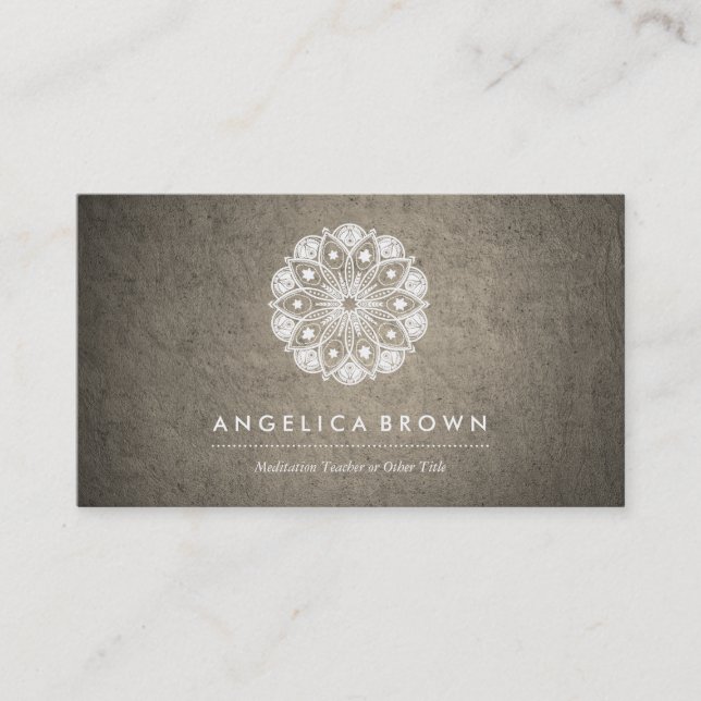 Carte de visite de santé et de santé de professeur (Devant)