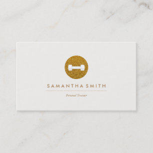 Carte de visite de scintillement de logo