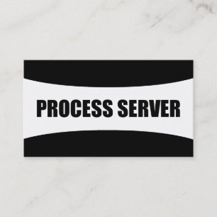Carte de visite de serveur de processus