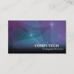 Carte de visite de services informatiques et de