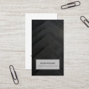 Carte de visite de sol professionnel et de chaudiè