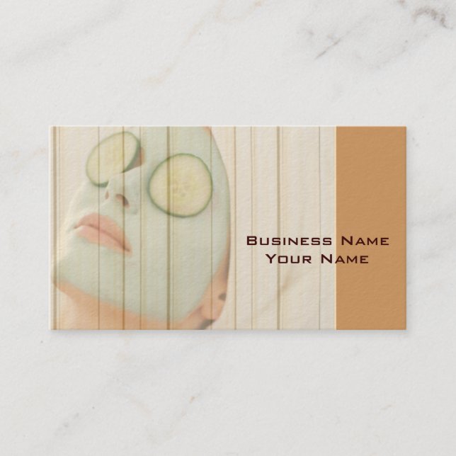 Carte de visite de spa de jour (Devant)