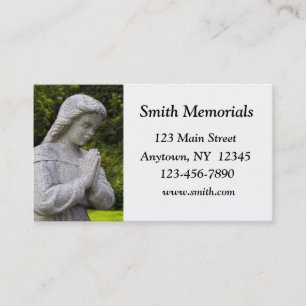 Carte de visite de statue de granit