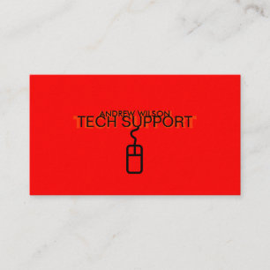 Carte de visite de support technique (version