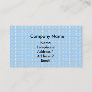 Carte de visite de symbole de psychologie