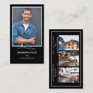 Carte de visite de talent de signature | Mini cart